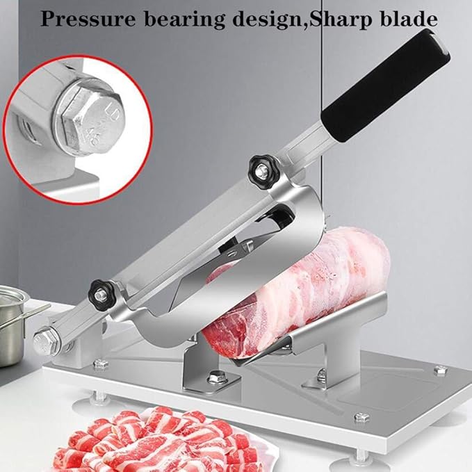 Frozen Meat Slicer – Precision Cutting, Durable Build & Easy Operation | Ideal for Kitchens in UAE