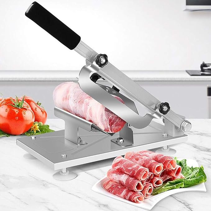 Frozen Meat Slicer – Precision Cutting, Durable Build & Easy Operation | Ideal for Kitchens in UAE