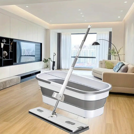 360° Spin Mop with Bucket – Easy Cleaning, Self-Wringing & Durable | UAE Home Essential