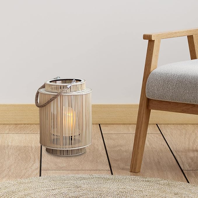 Hand Woven Lantern – Elegant Craftsmanship, Ambient Lighting & Eco-Friendly Design | Perfect for Home Décor in UAE