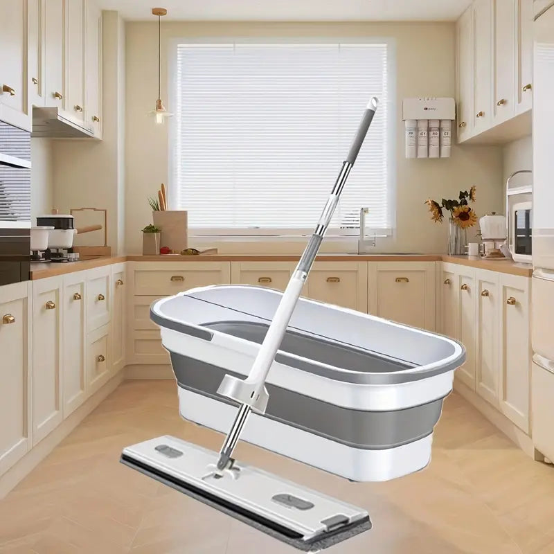 360° Spin Mop with Bucket – Easy Cleaning, Self-Wringing & Durable | UAE Home Essential